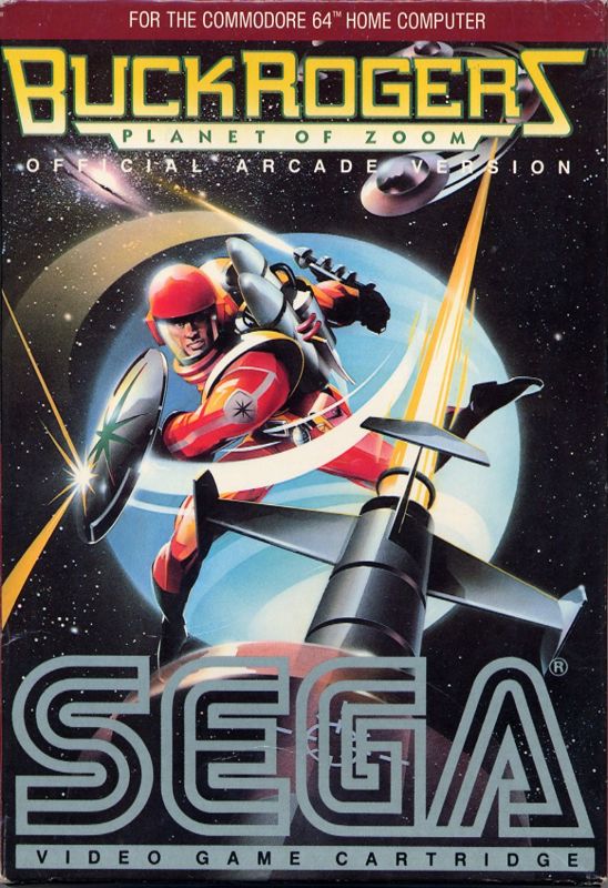 Buck Rogers: Planet of Zoom box art for Atari 5200